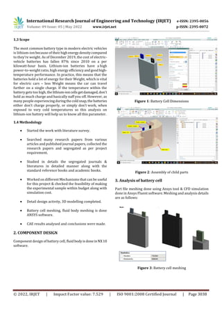 Thermal Management of Lithium-Ion Battery in Electric Vehicle | PDF