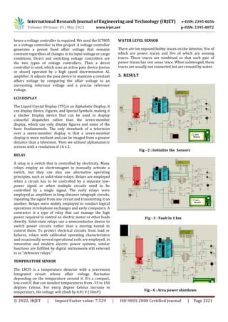 Underground Cable Fault Detection Using IOT | PDF