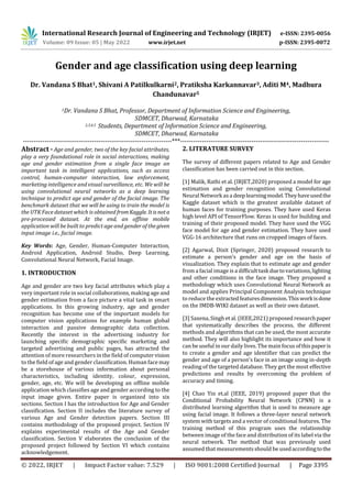 Gender and age classification using deep learning | PDF | Artificial ...