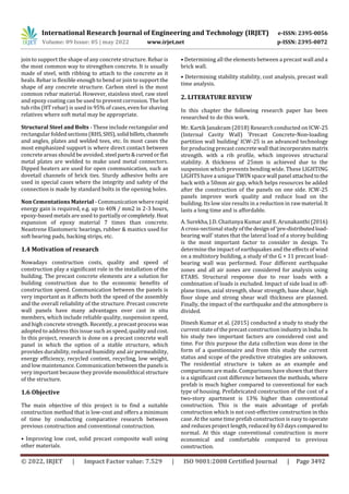 Development OF Low Cost Durable Precast Compound Wall | PDF
