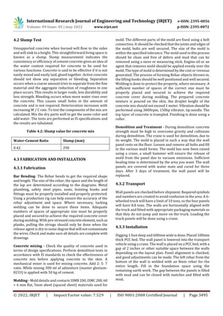 Development OF Low Cost Durable Precast Compound Wall | PDF