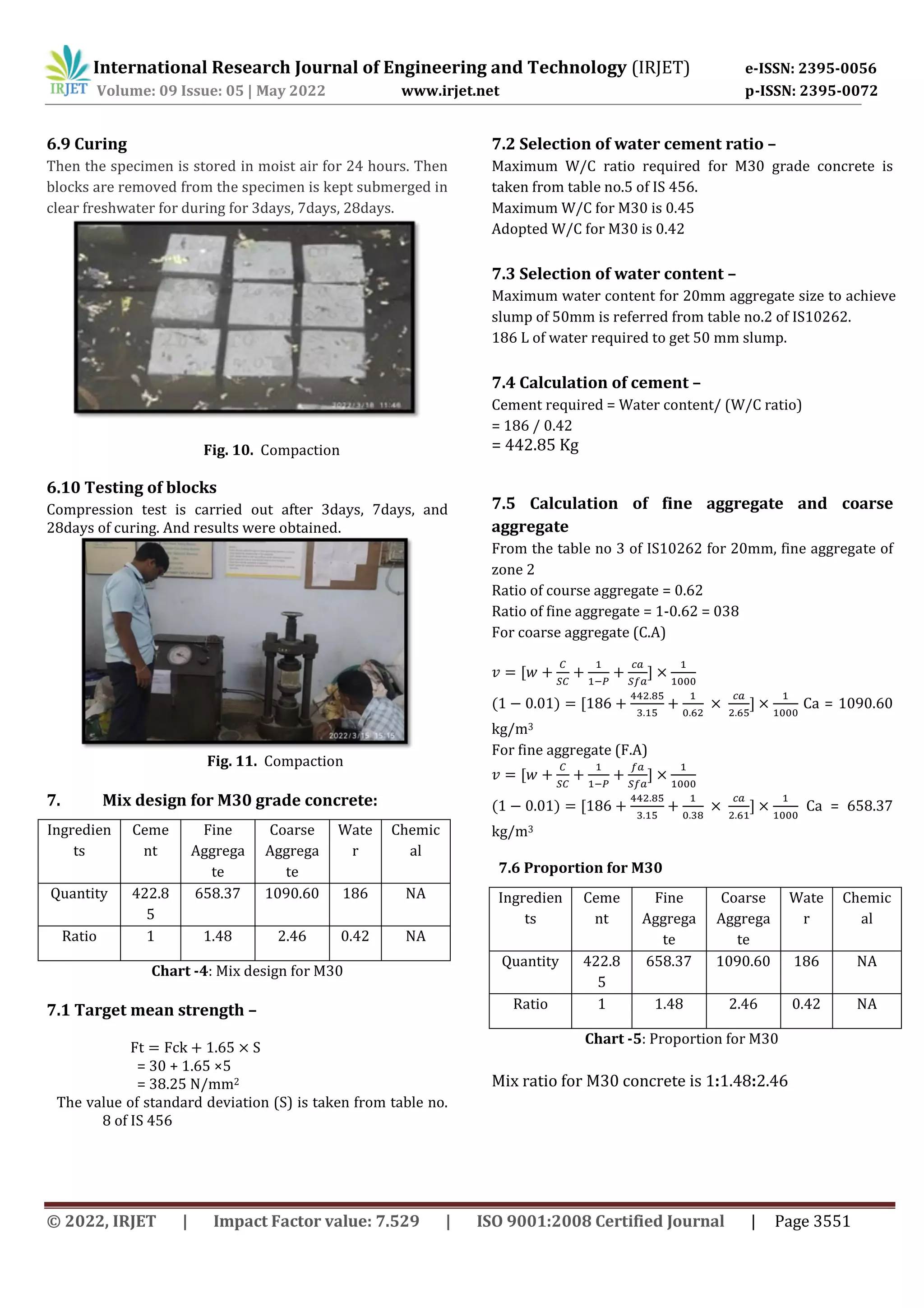 A STUDY ON DEMOLISHED CONCRETE WASTE AS PARTIAL REPLACEMENT OF COARSE ...