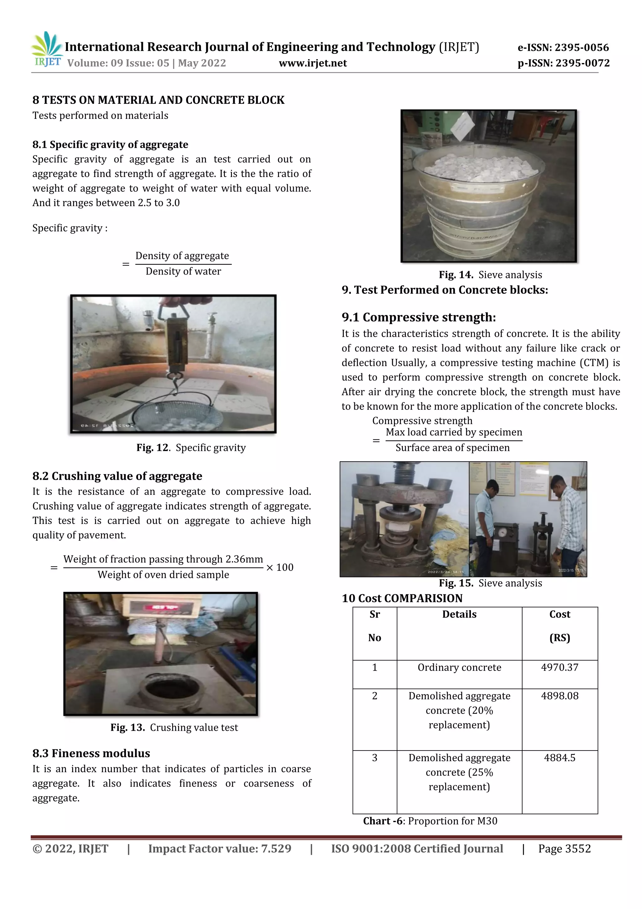 A STUDY ON DEMOLISHED CONCRETE WASTE AS PARTIAL REPLACEMENT OF COARSE ...