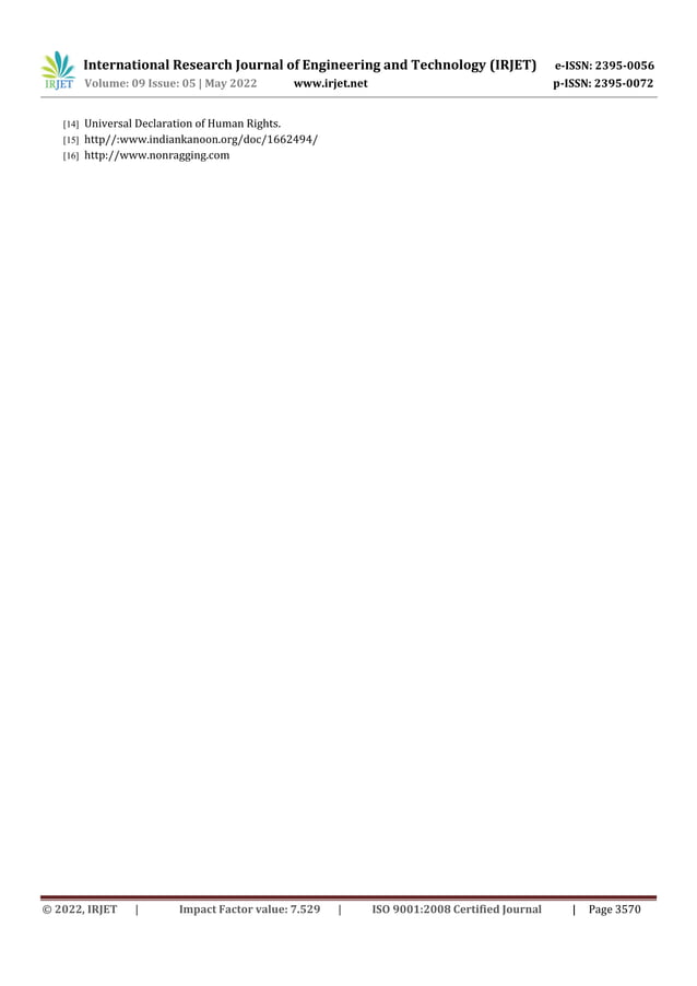 Controlling Anti Ragging System using Android | PDF