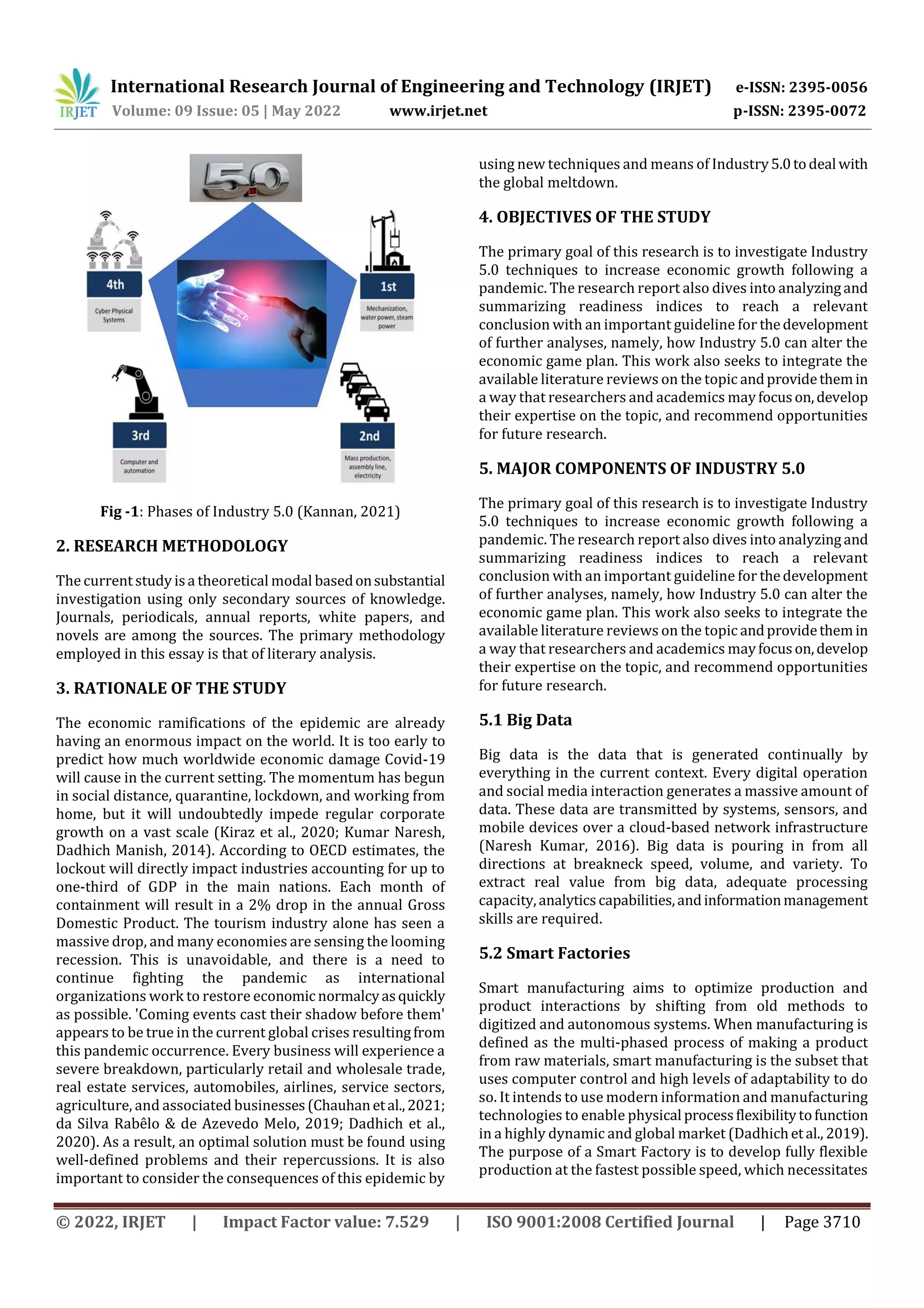 Industry 5.0 Revolution towards an Imminent Future Driven Society | PDF