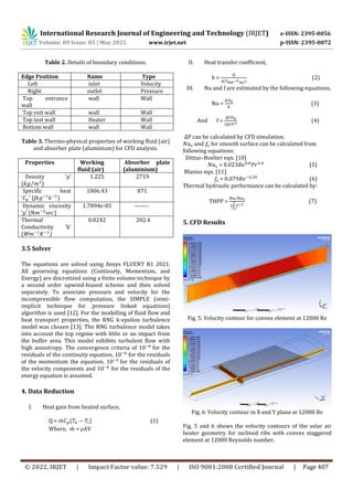 CFD Simulation of Solar Air Heater having Inclined Discrete Rib ...