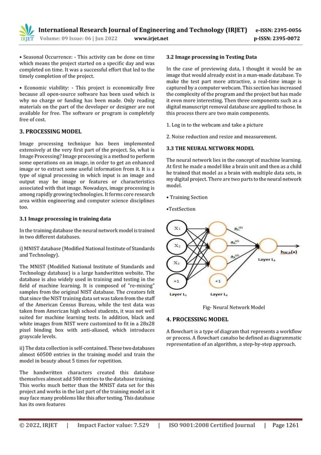 HANDWRITTEN DIGIT RECOGNITION USING MACHINE LEARNING | PDF