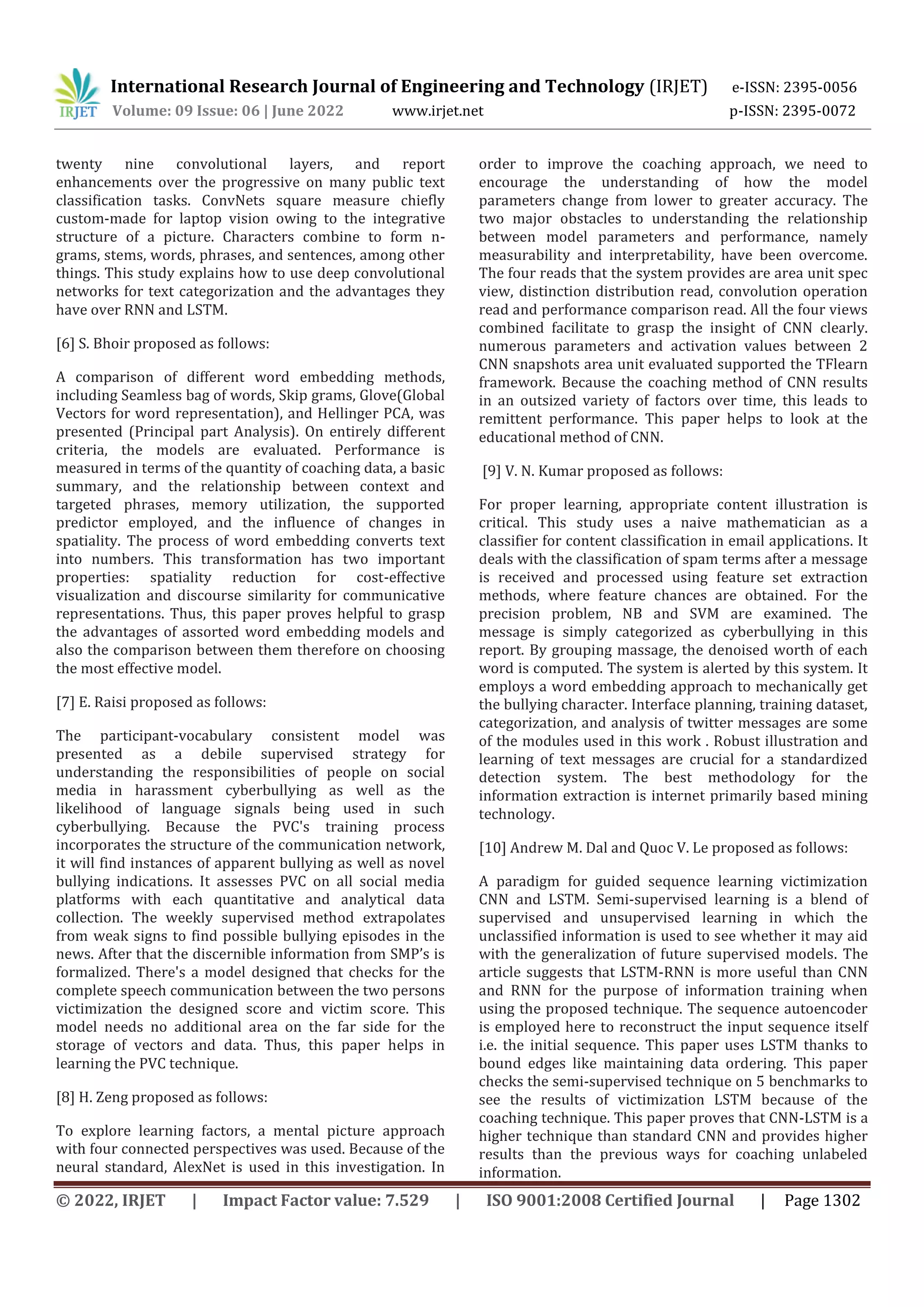 A study of cyberbullying detection using Deep Learning and Machine ...