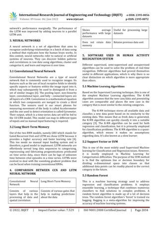 Human Activity Recognition System | PDF | Artificial Intelligence ...