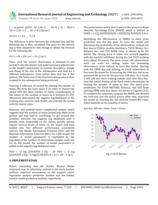 Visualizing and Forecasting Stocks Using Machine Learning | PDF