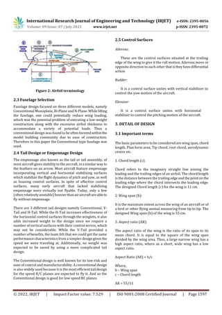 Design, Fabrication and Aerodynamic Analysis of RC Powered Aircraft ...