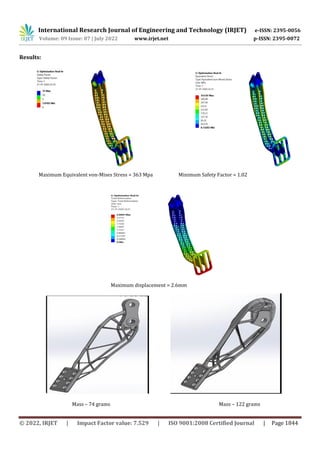 Design and Analysis of Brake Component | PDF