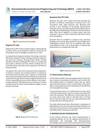 STUDY OF MODERN SOLAR TECHNOLOGIES: PERC and HJT | PDF