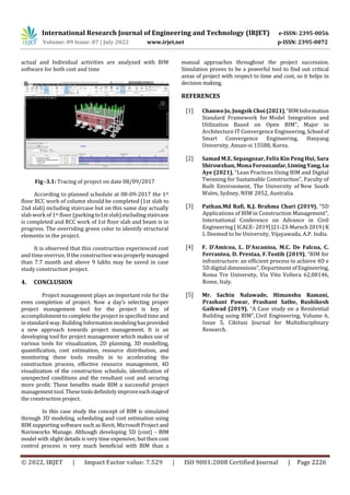 REAL TIME 4D AND 5D ANALYSIS BY USING BUILDING INFORMATION MODELLING | PDF