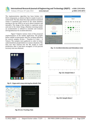 A novel method for Smart school bus tracking system using Machine ...