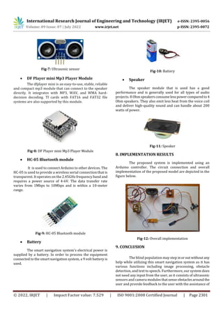 ARTIFICIAL INTELLIGENCE BASED SMART NAVIGATION SYSTEM FOR BLIND PEOPLE ...