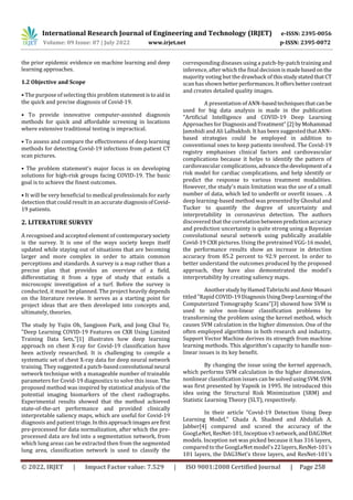Deep Learning Approaches for Diagnosis and Treatment of COVID-19 | PDF
