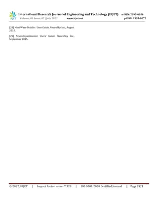 Brain computer interfacing for controlling wheelchair movement | PDF
