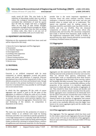 Strength Studies of Concrete with Quarry Dust as Partial Replacement of ...