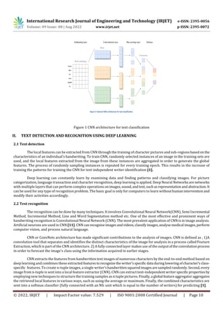 Deep Learning in Text Recognition and Text Detection : A Review | PDF