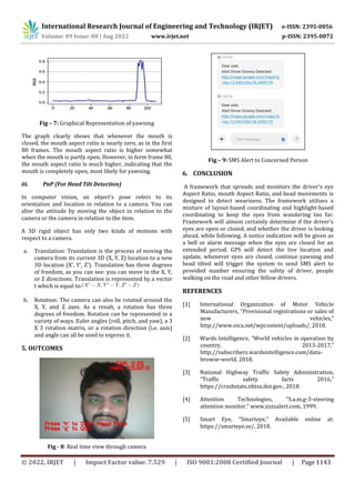 Driver Drowsiness and Alert System using Image Processing & IoT | PDF