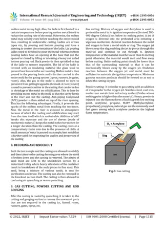 Foundry Processes in Sand-Molded Casting of Steel | PDF