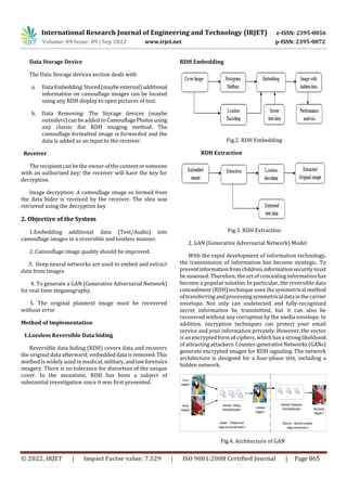 Reversible Data hiding in Encrypted Images using Deep Neural Network ...