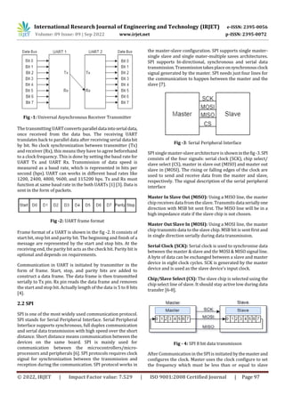 Design and Verification of the UART and SPI protocol using UVM | PDF