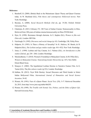 Discourse of Queer Identity: An Analysis of Queer Self in selected