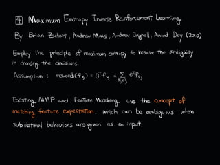 Inverse Reinforcement Learning Algorithms