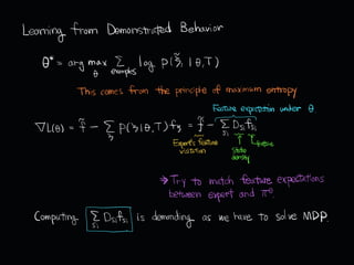 Inverse Reinforcement Learning Algorithms