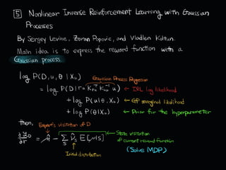 Inverse Reinforcement Learning Algorithms