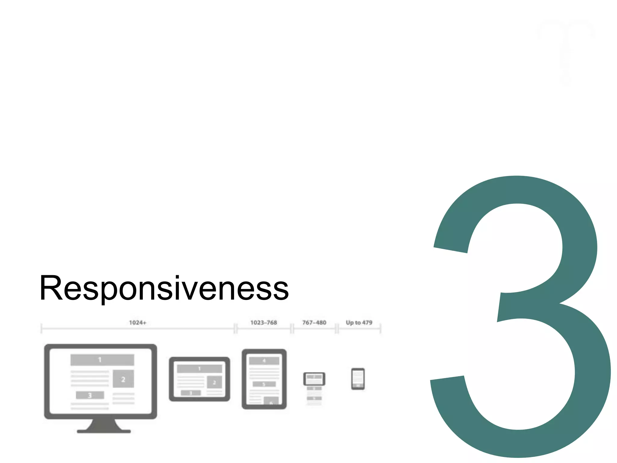 Responsiveness
 
