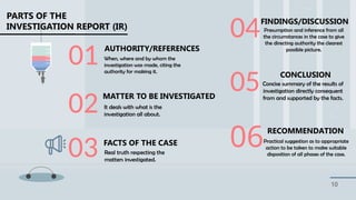 Comprehensive Guide to Investigation Reports for Medical Reimbursement ...