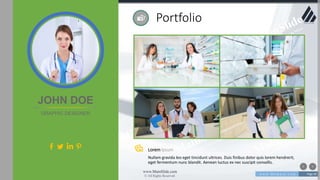 w w w . D o m a i n . c o m Page 69
www.MainSlide.com
© All Rights Reserved.
Confidential
Lorem Ipsum
Nullam gravida leo eget tincidunt ultrices. Duis finibus dolor quis lorem hendrerit,
eget fermentum nunc blandit. Aenean luctus ex nec suscipit convallis.
Portfolio
JOHN DOE
GRAPHIC DESIGNER
 