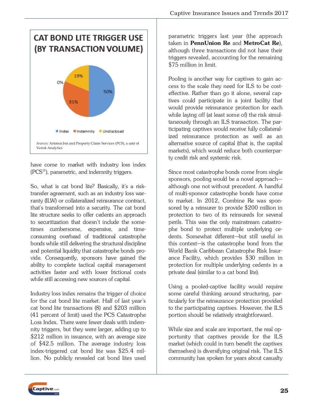 IRMI Captive Insurance Issues and Trends 2017 IRMI Captive Insurance Issues and Trends 2017