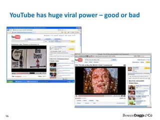 YouTube has huge viral power – good or bad 