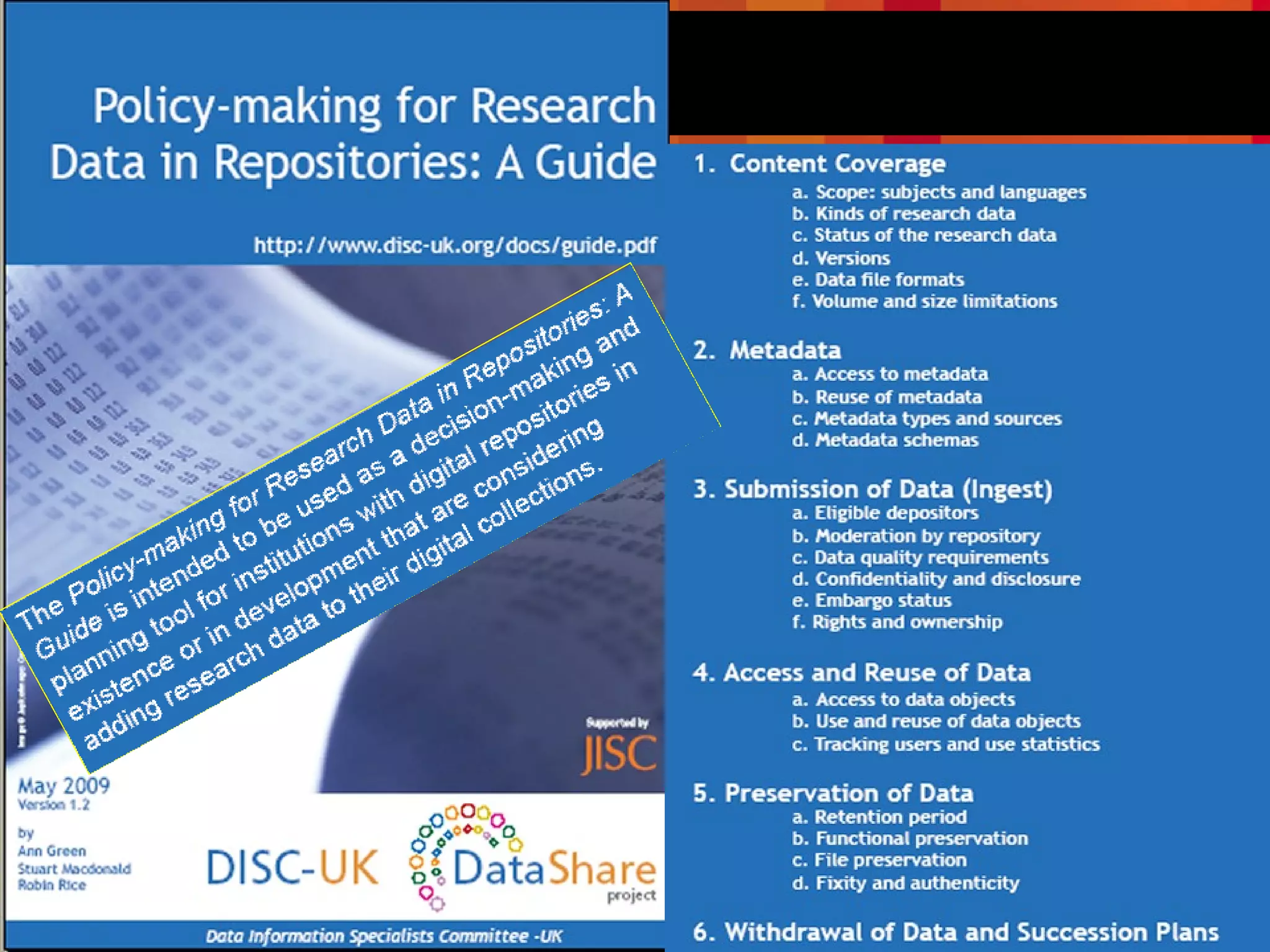 Because good research needs good data
 