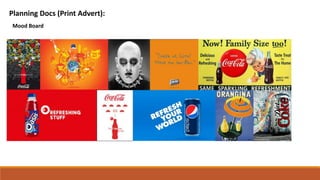 Planning Docs (Print Advert):
Mood Board
 