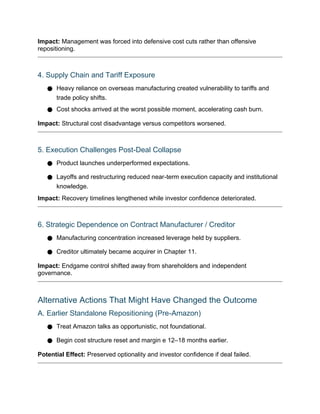 iRobot Post‑Mortem and Alternative Paths - Discussion Document for ...