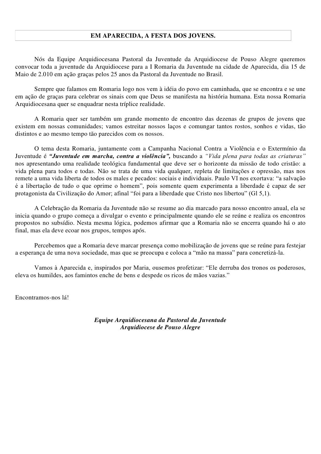 I romaria da_juventude I romaria da_juventude