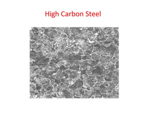 High Carbon Steel
 