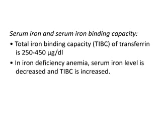 Iron deficiency anemia | PPTX