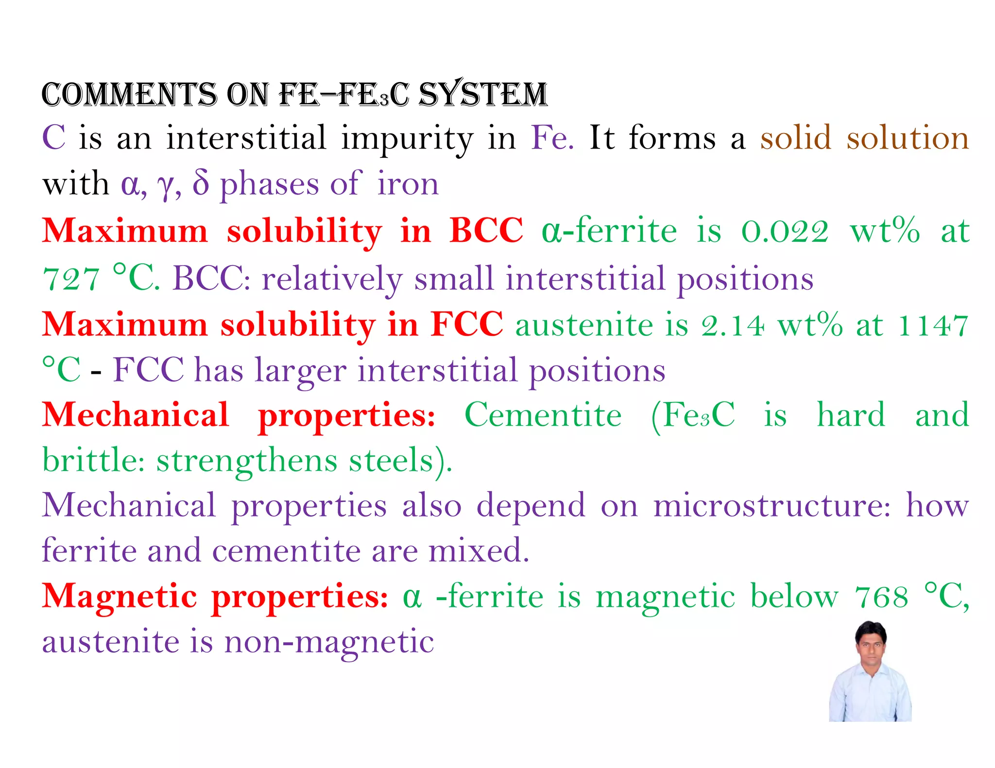 Iron iron carbon diagram | PDF | Chemistry | Science