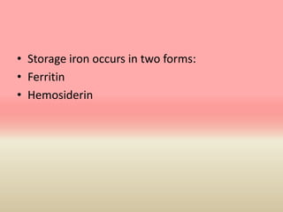 Iron absorption | PPTX