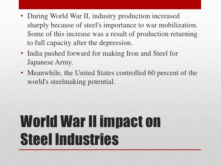 where was the first iron and steel industry established