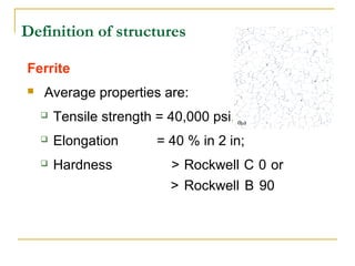 Iron carbon diagram presentation | PPT