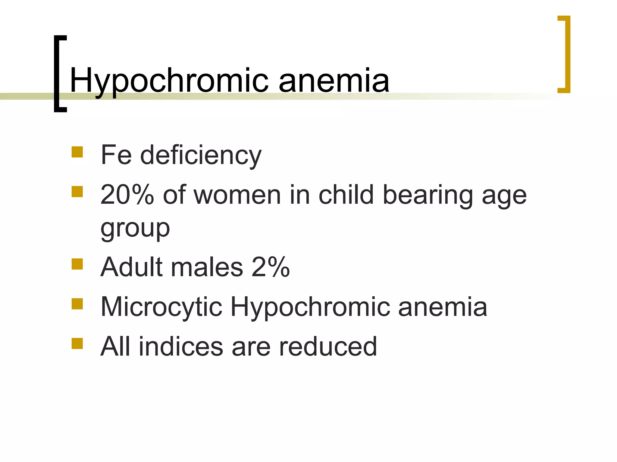 Iron deficiency anemia | PPT