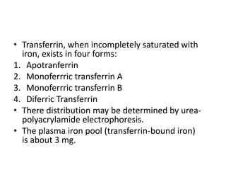 Iron deficiency anemia pathogenesis and lab diagnosis | PPTX