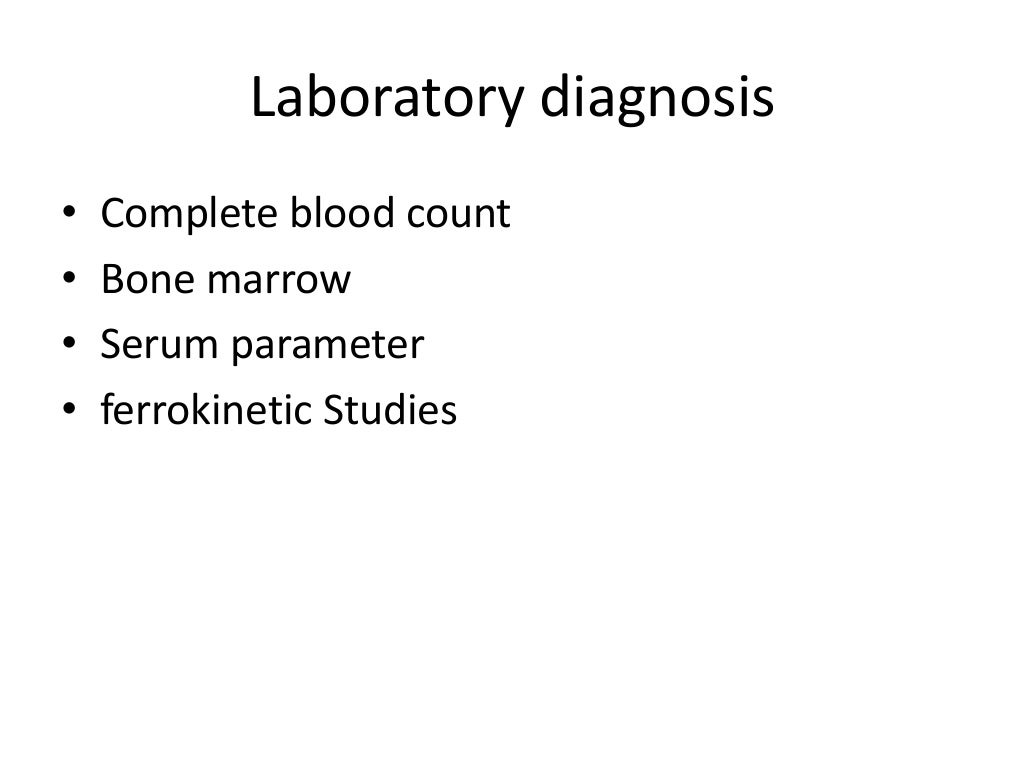 Iron deficiency anemia pathogenesis and lab diagnosis
